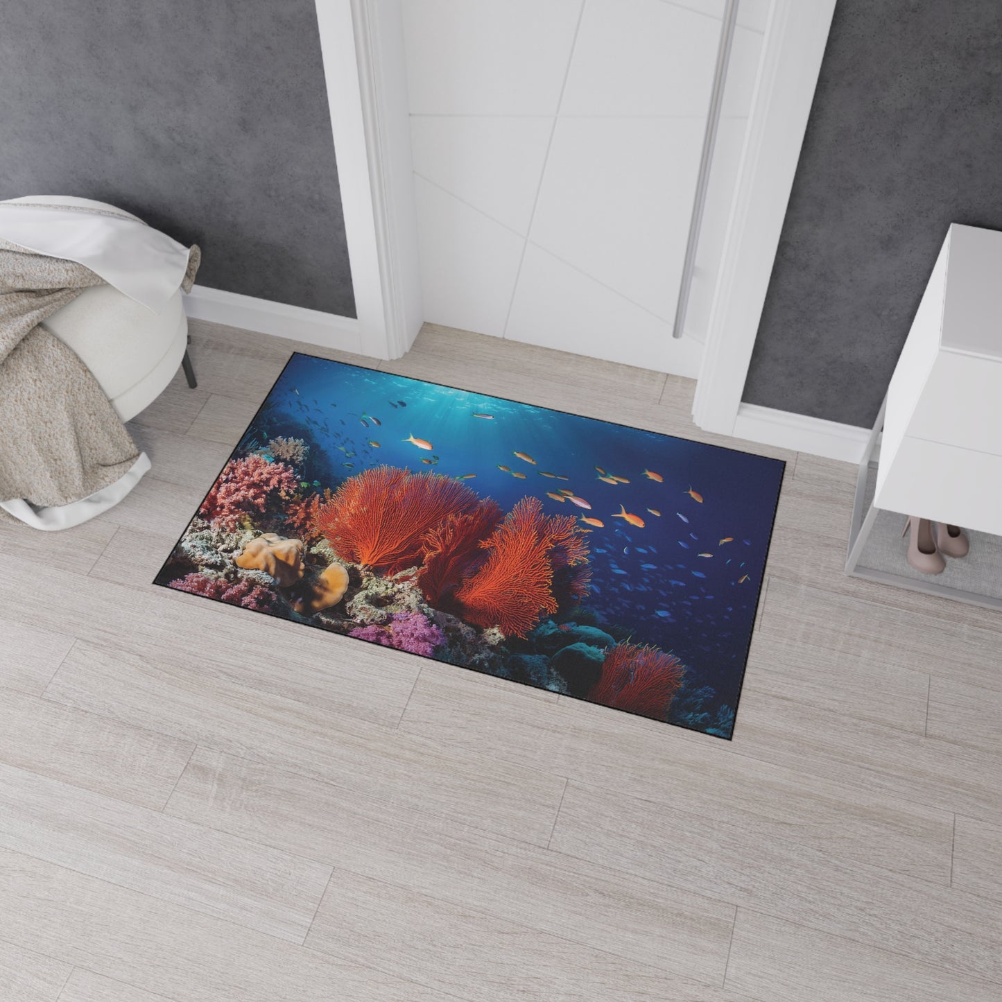 Heavy Duty Floor Mat - Deep Ocean