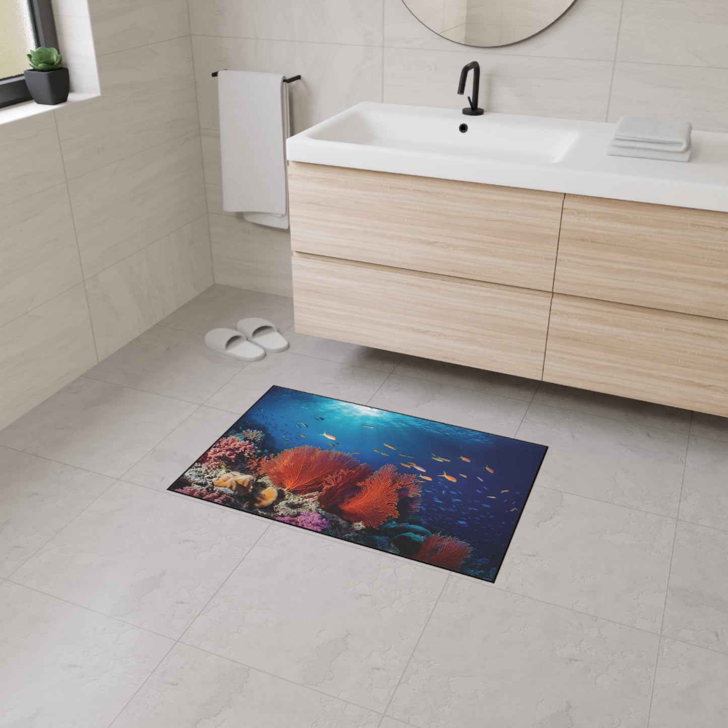 Heavy Duty Floor Mat - Deep Ocean