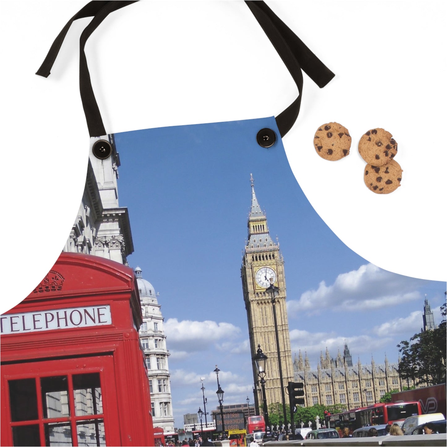 Apron with City print