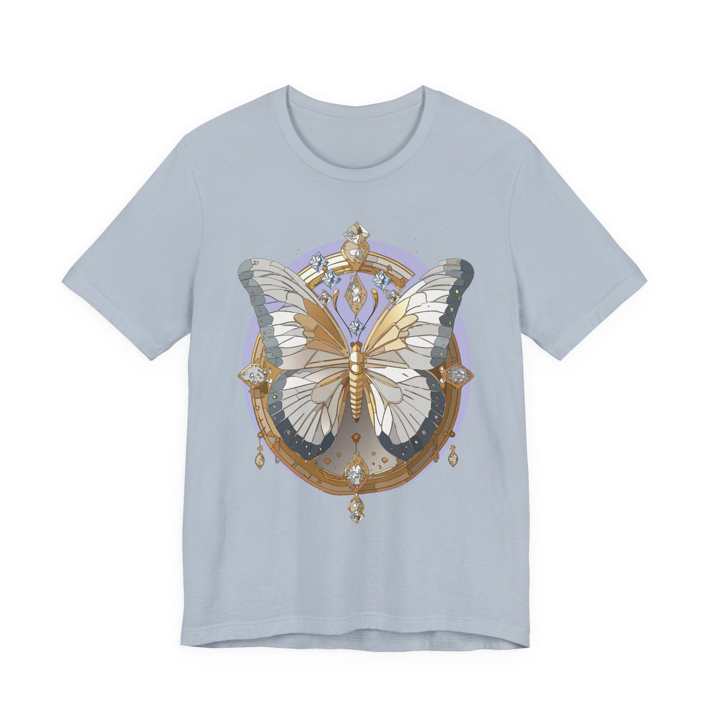Butterfly Shirt, Shirt with Butterfly, Tee Shirt with Antique Butterfly