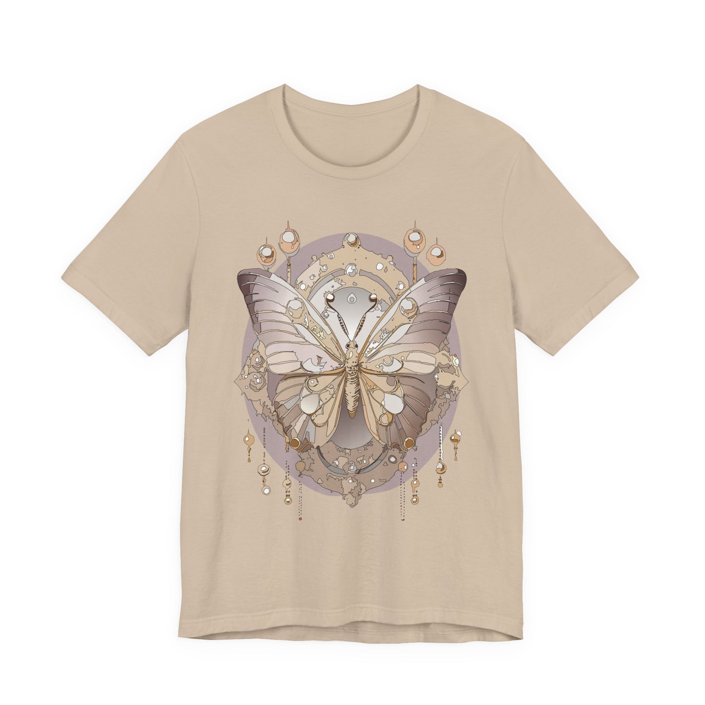 Butterfly Shirt, Shirt with Butterfly, Tee Shirt with Antique Butterfly