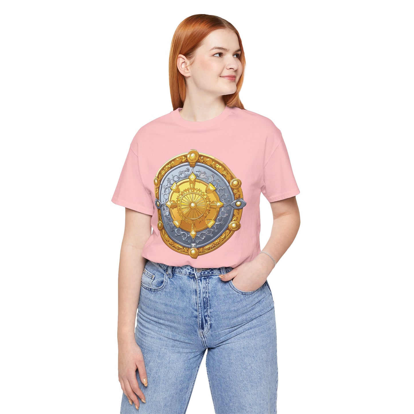 Coin Shirt, Shirt with Coin, Tee Shirt with Gold Coin, Shirt with Antique Coin