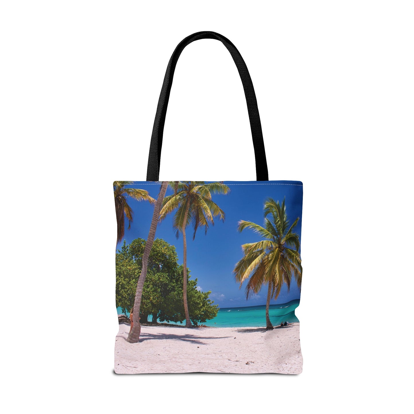 Canvas Bag with Beach Prints