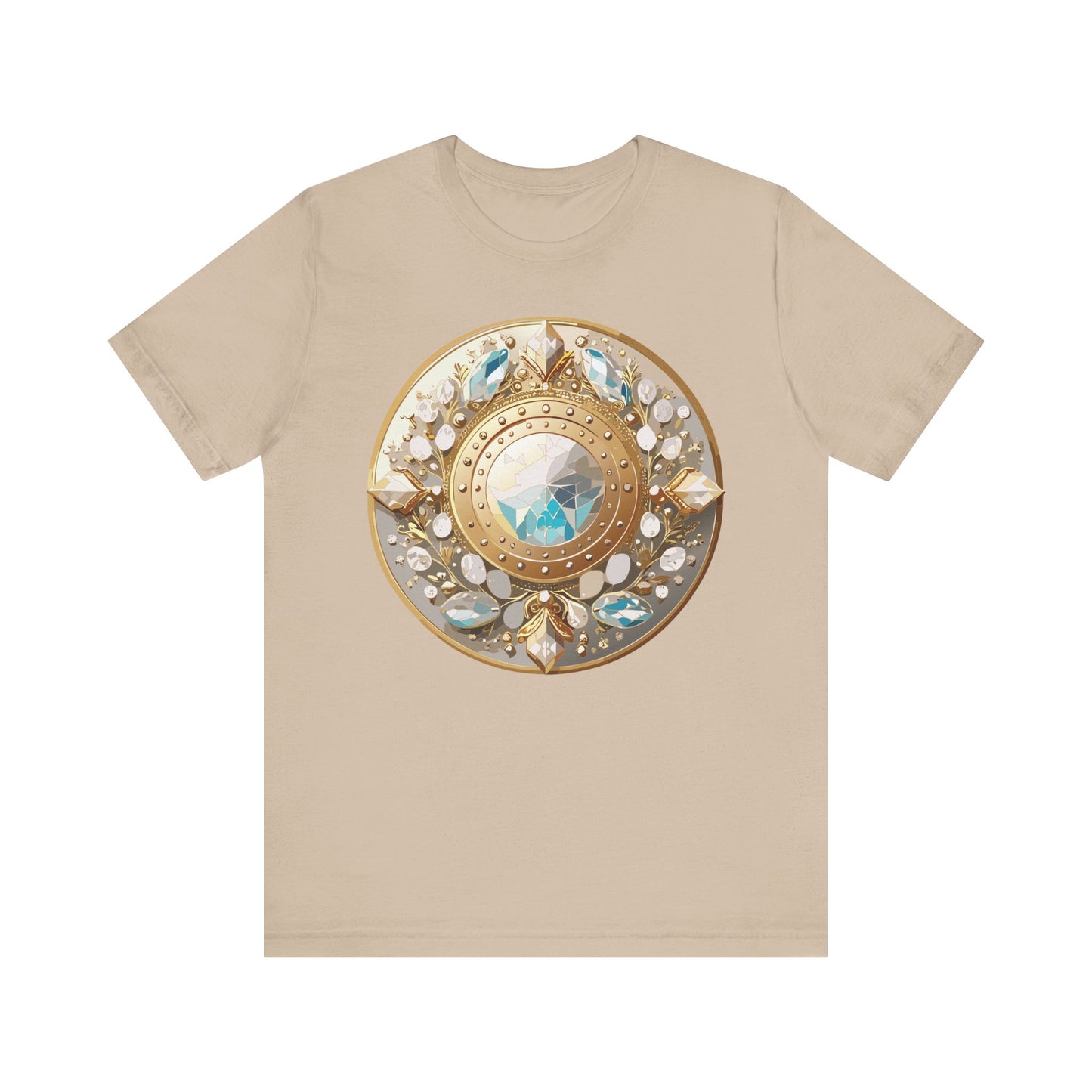 Medallion Shirt, Shirt with Medallion, Tee Shirt with Medal