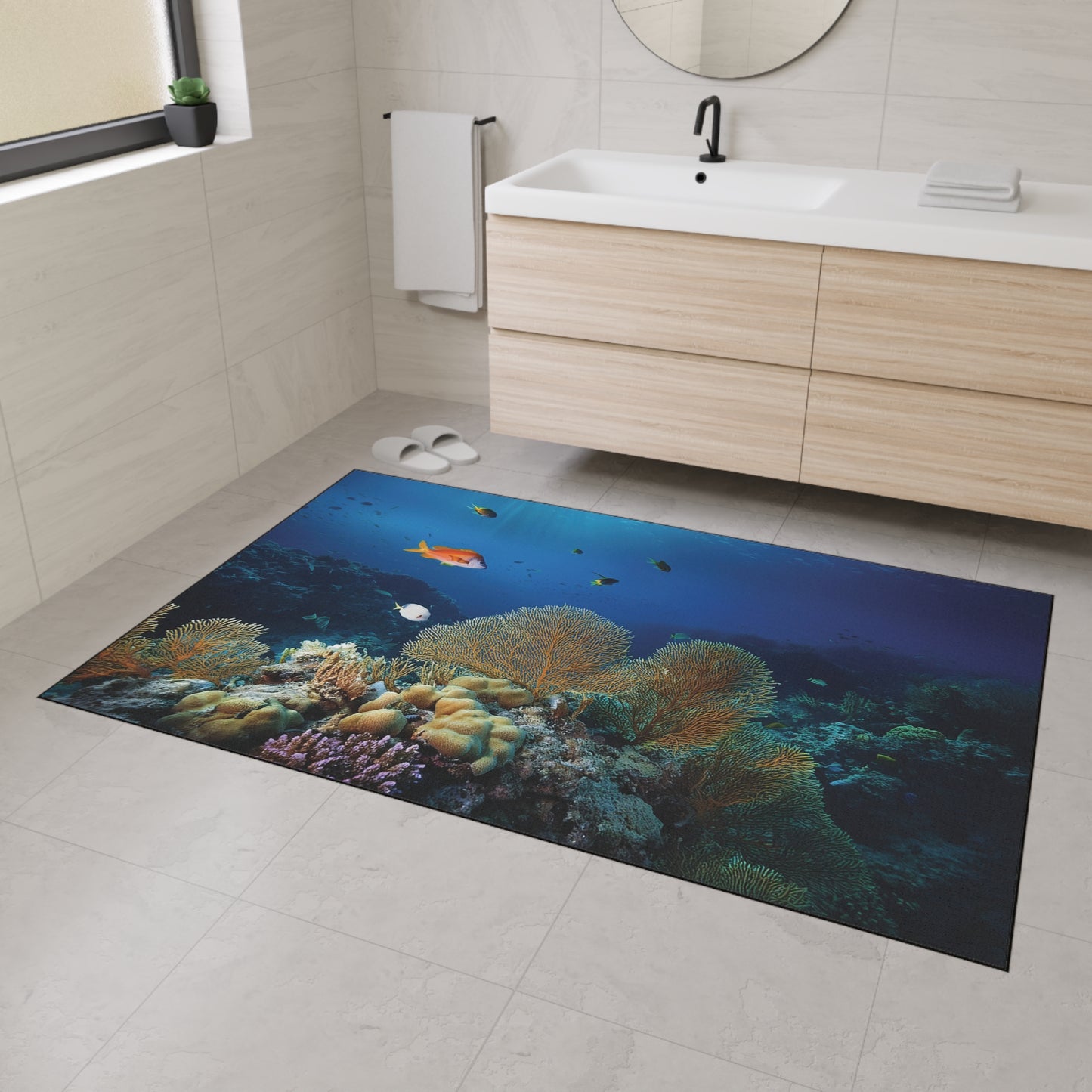 Heavy Duty Floor Mat - Deep Ocean