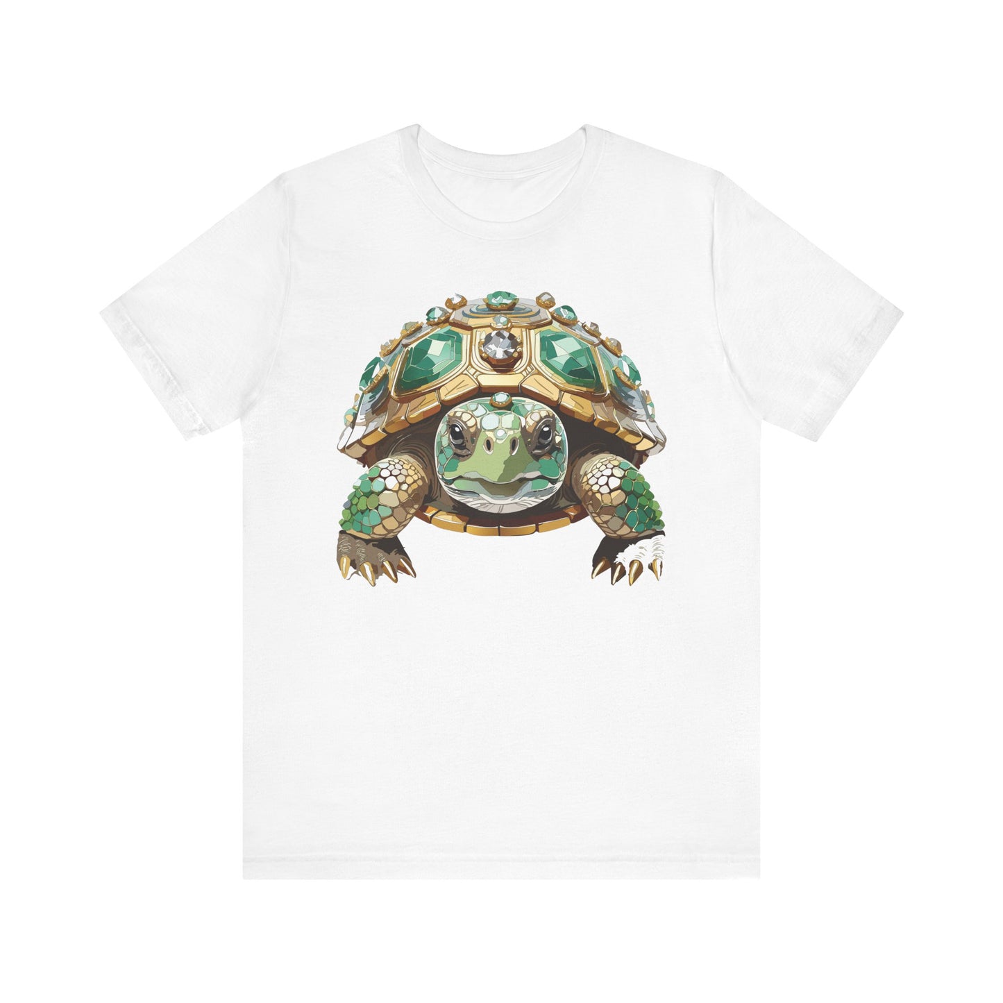 Animal Shirt, Shirt with Animal, Tee Shirt with Gold Animal Medal, Shirt with Antique Animal Medallion
