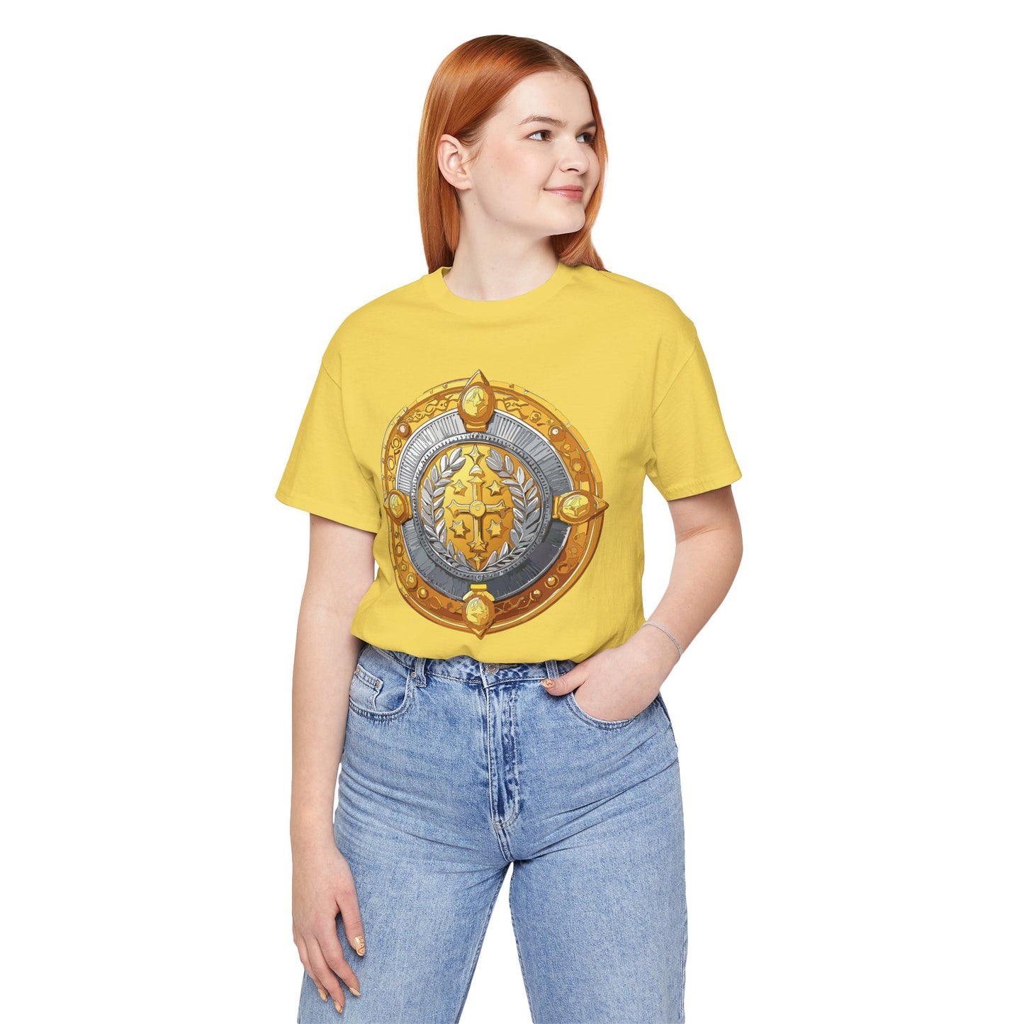 Coin Shirt, Shirt with Coin, Tee Shirt with Gold Coin, Shirt with Antique Coin