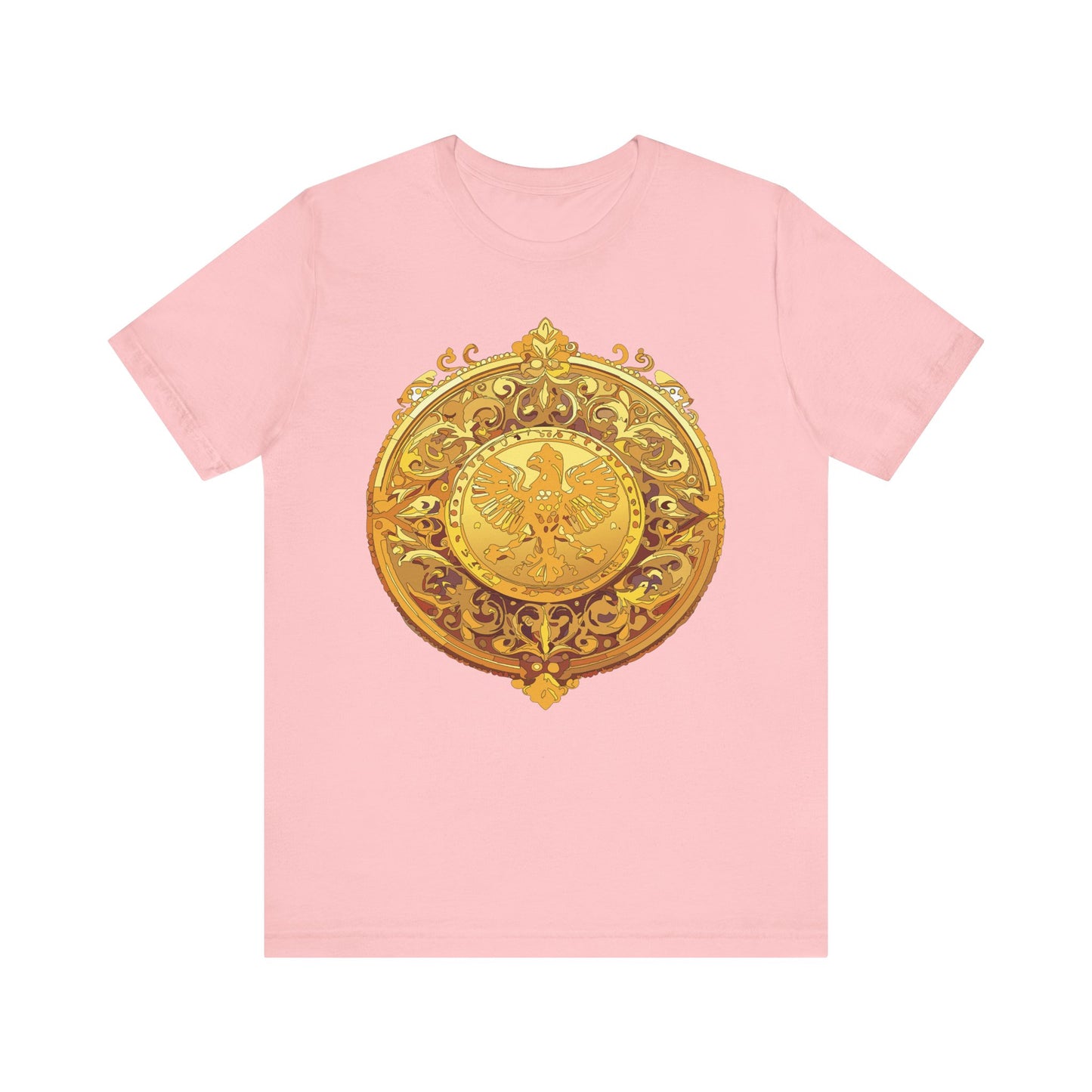 Coin Shirt, Shirt with Coin, Tee Shirt with Gold Coin, Shirt with Antique Coin