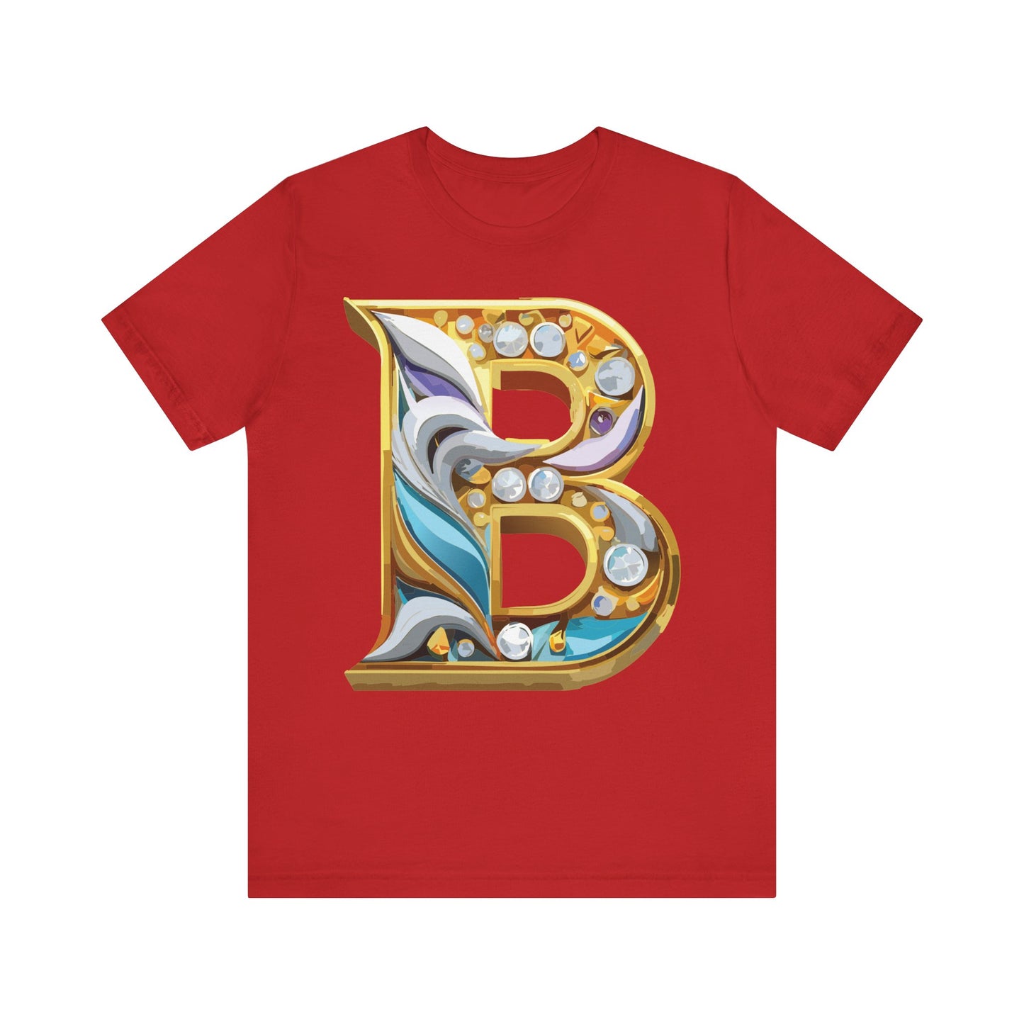 Letter Shirt, Shirt with Letters, Tee Shirt with Gold Letter, Shirt with Antique Letters