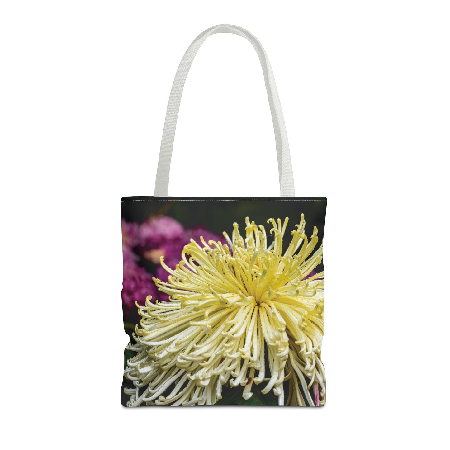 Canvas Bag with Floral Prints