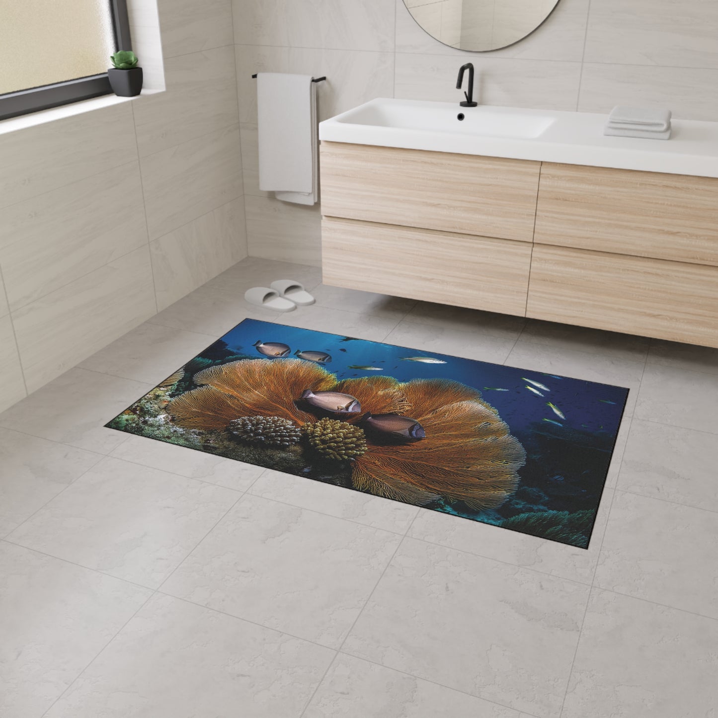 Heavy Duty Floor Mat - Deep Ocean