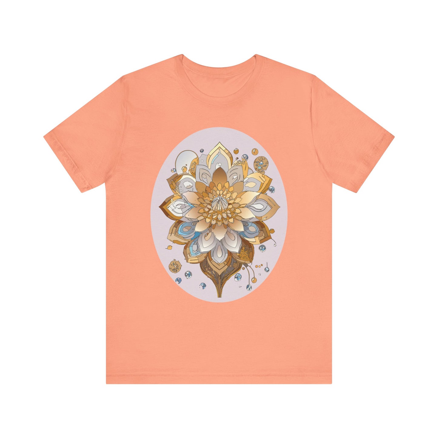 Floral Shirt, Flower Shirt, Tee Shirt with Antique Flower