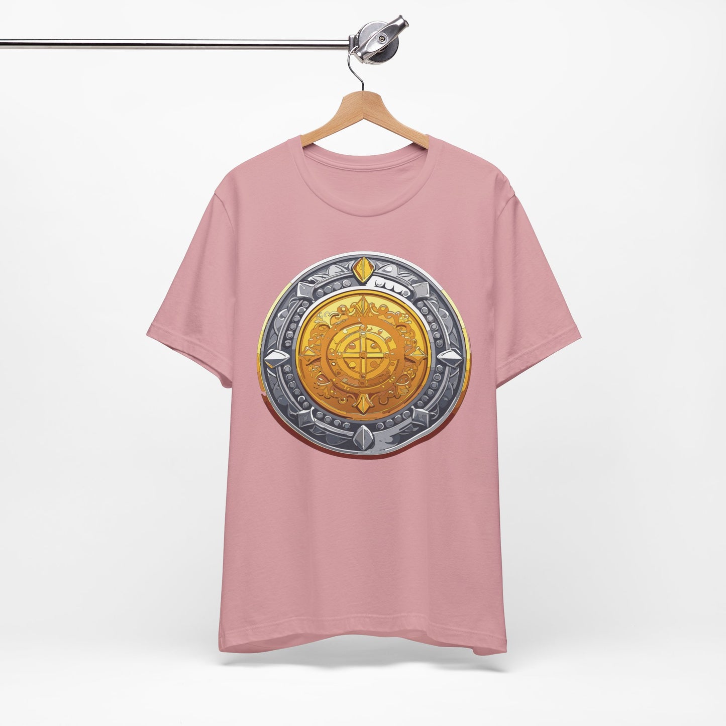 Coin Shirt, Shirt with Coin, Tee Shirt with Gold Coin, Shirt with Antique Coin