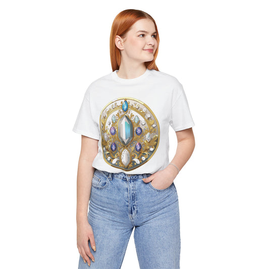 Medallion Shirt, Shirt with Medallion, Tee Shirt with Medal