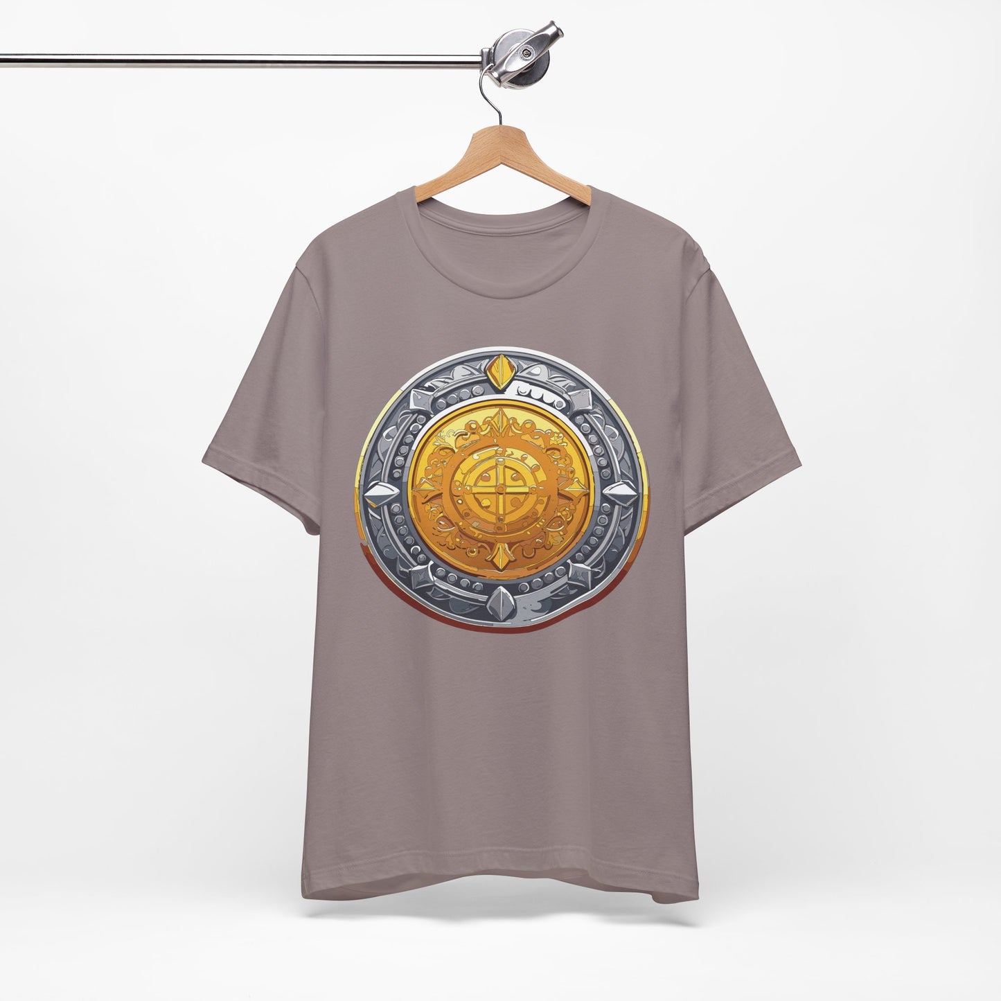 Coin Shirt, Shirt with Coin, Tee Shirt with Gold Coin, Shirt with Antique Coin