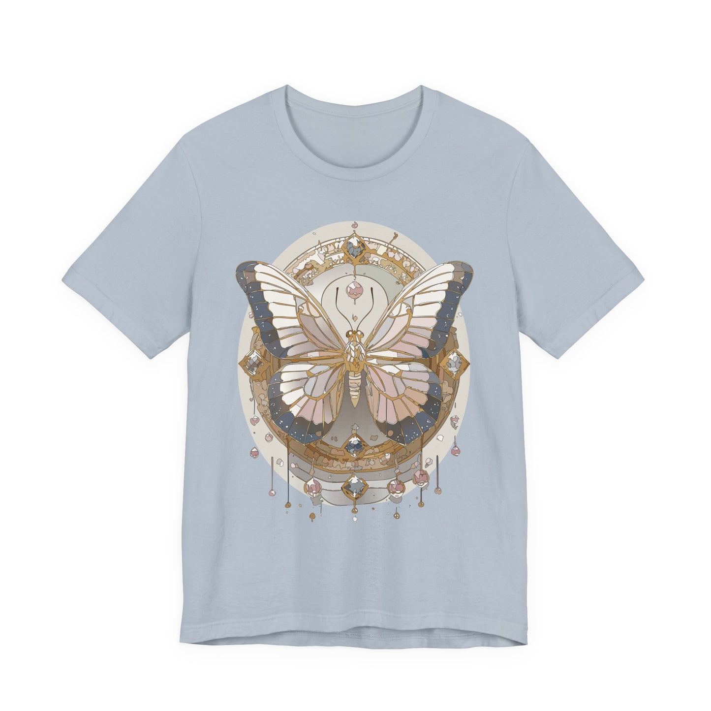 Butterfly Shirt, Shirt with Butterfly, Tee Shirt with Antique Butterfly
