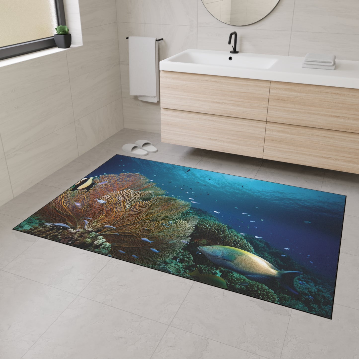 Heavy Duty Floor Mat -Deep Ocean