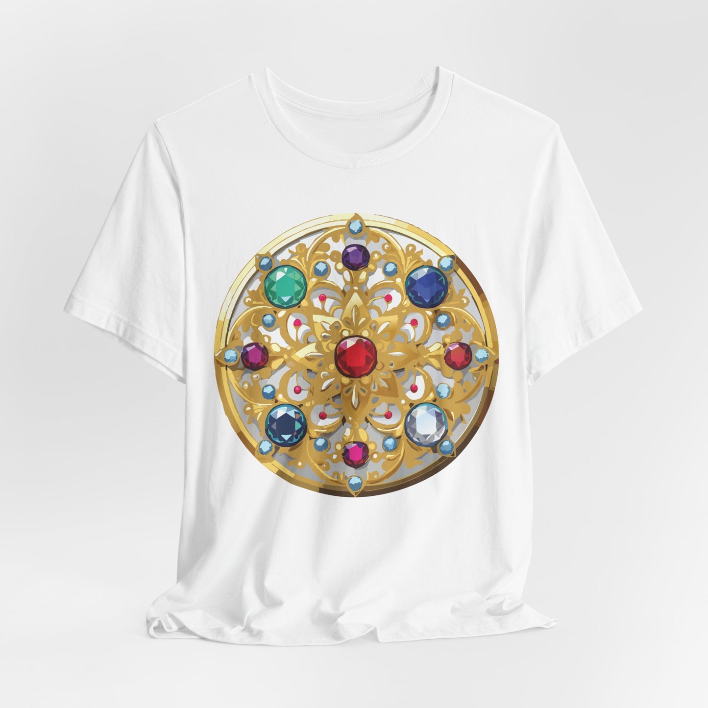 Medallion Shirt, Shirt with Medallion, Tee Shirt with Medal