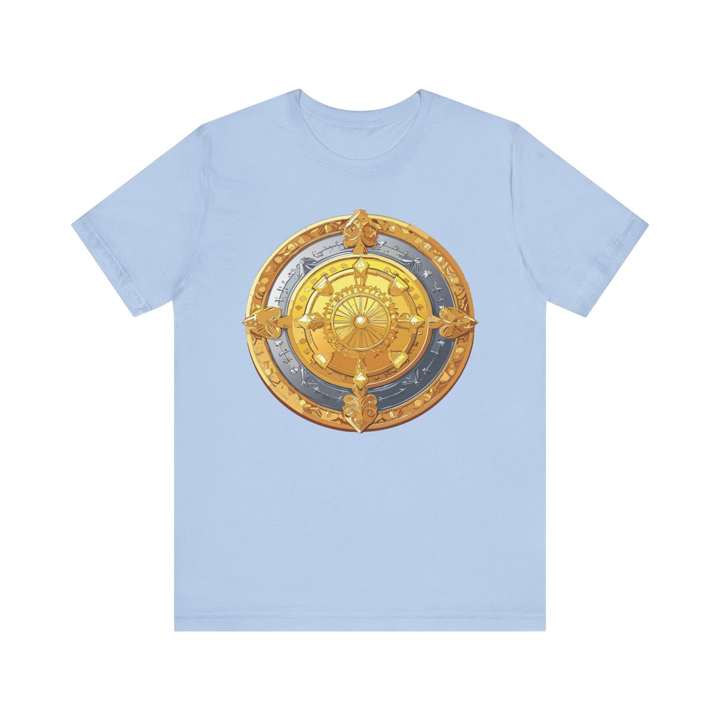 Coin Shirt, Shirt with Coin, Tee Shirt with Gold Coin, Shirt with Antique Coin