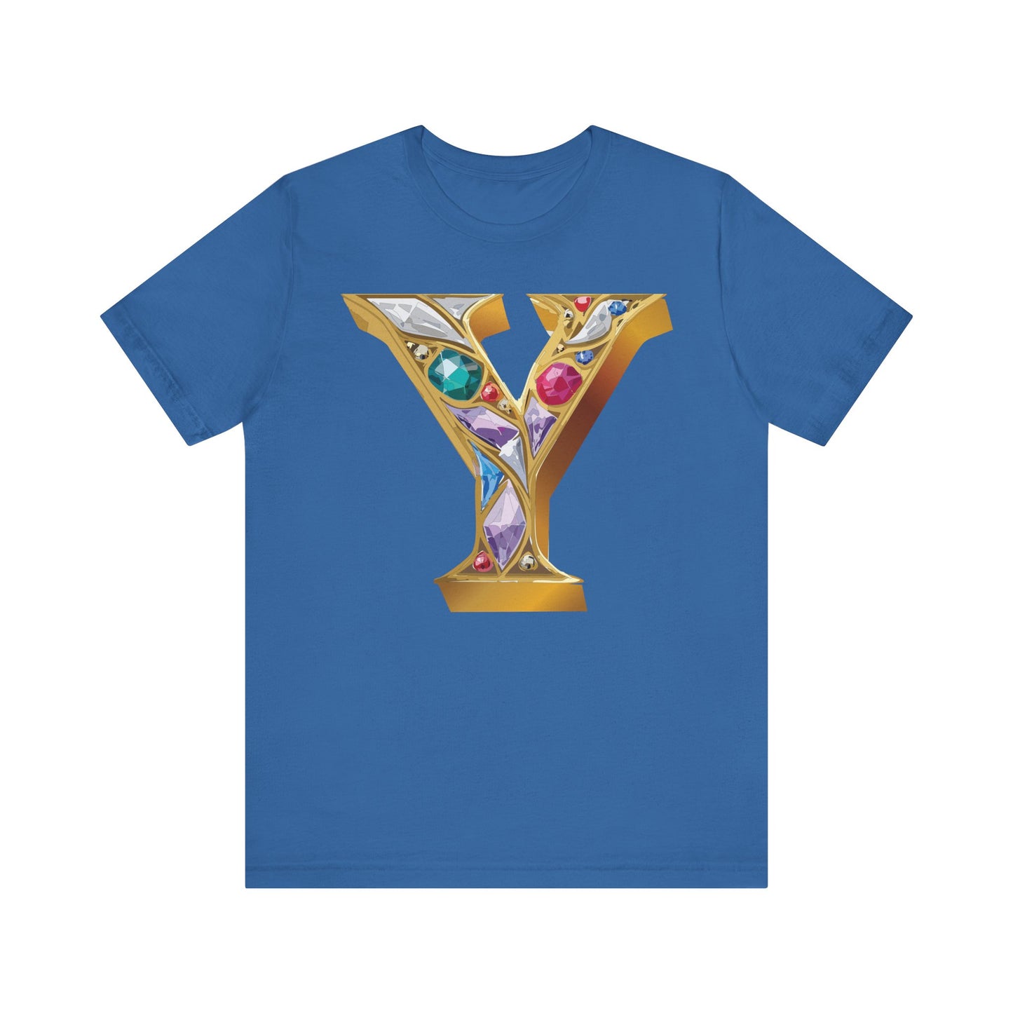 Letter Shirt, Shirt with Letters, Tee Shirt with Gold Letter, Shirt with Antique Letters