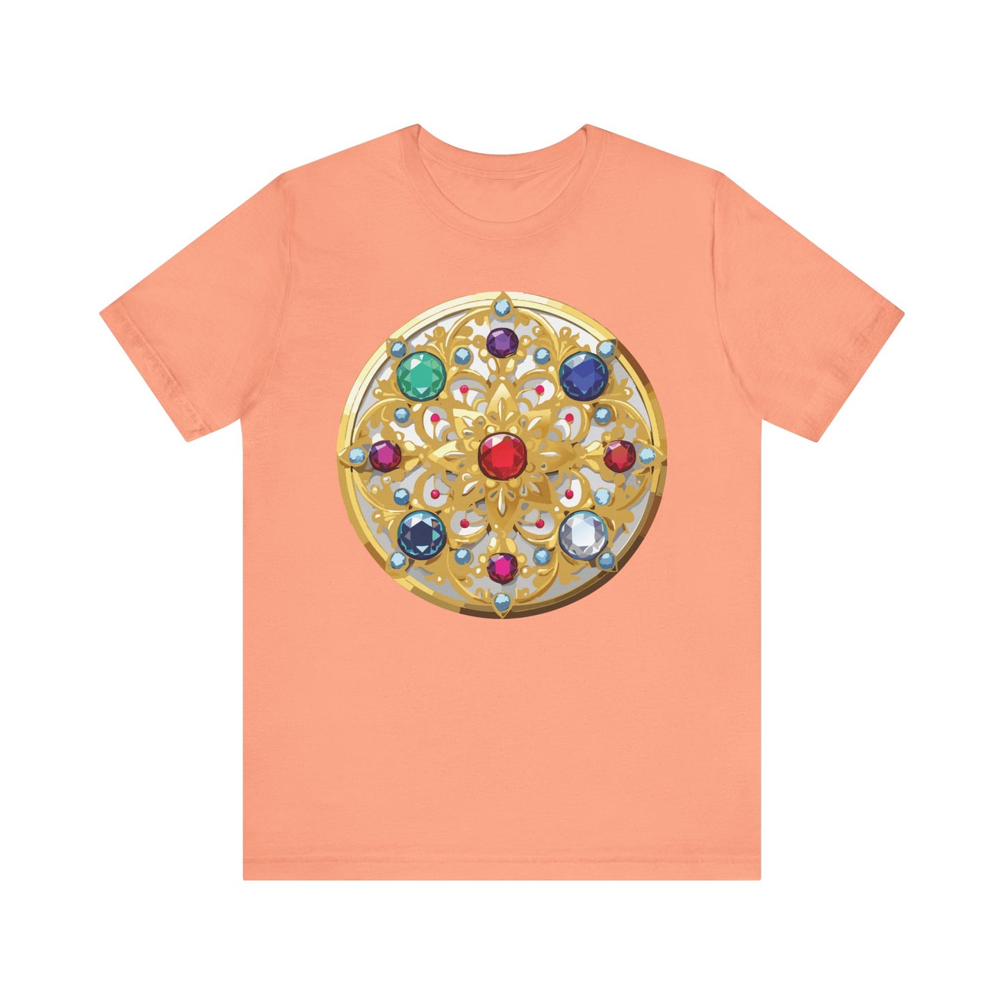 Medallion Shirt, Shirt with Medallion, Tee Shirt with Medal