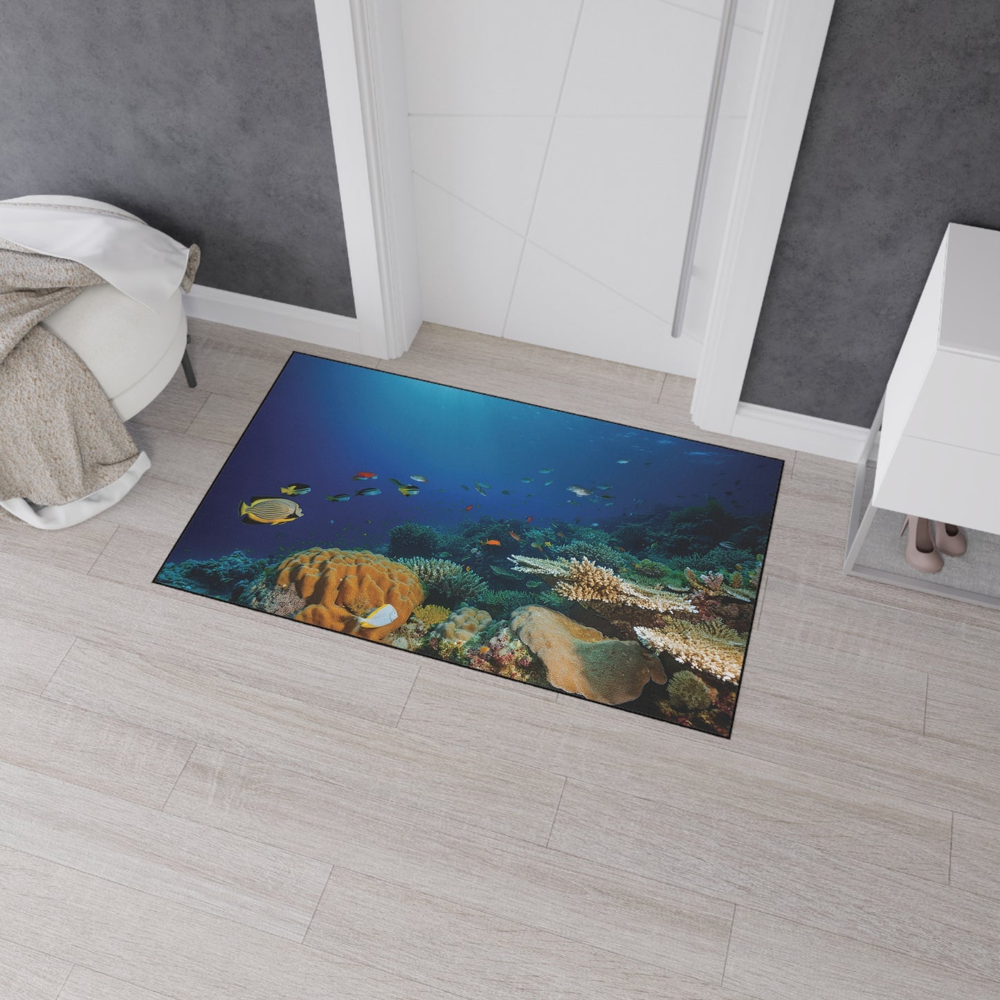 Heavy Duty Floor Mat - Deep Ocean