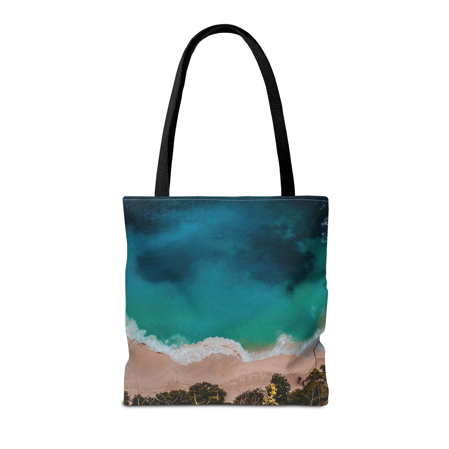 Canvas Bag with Beach Prints