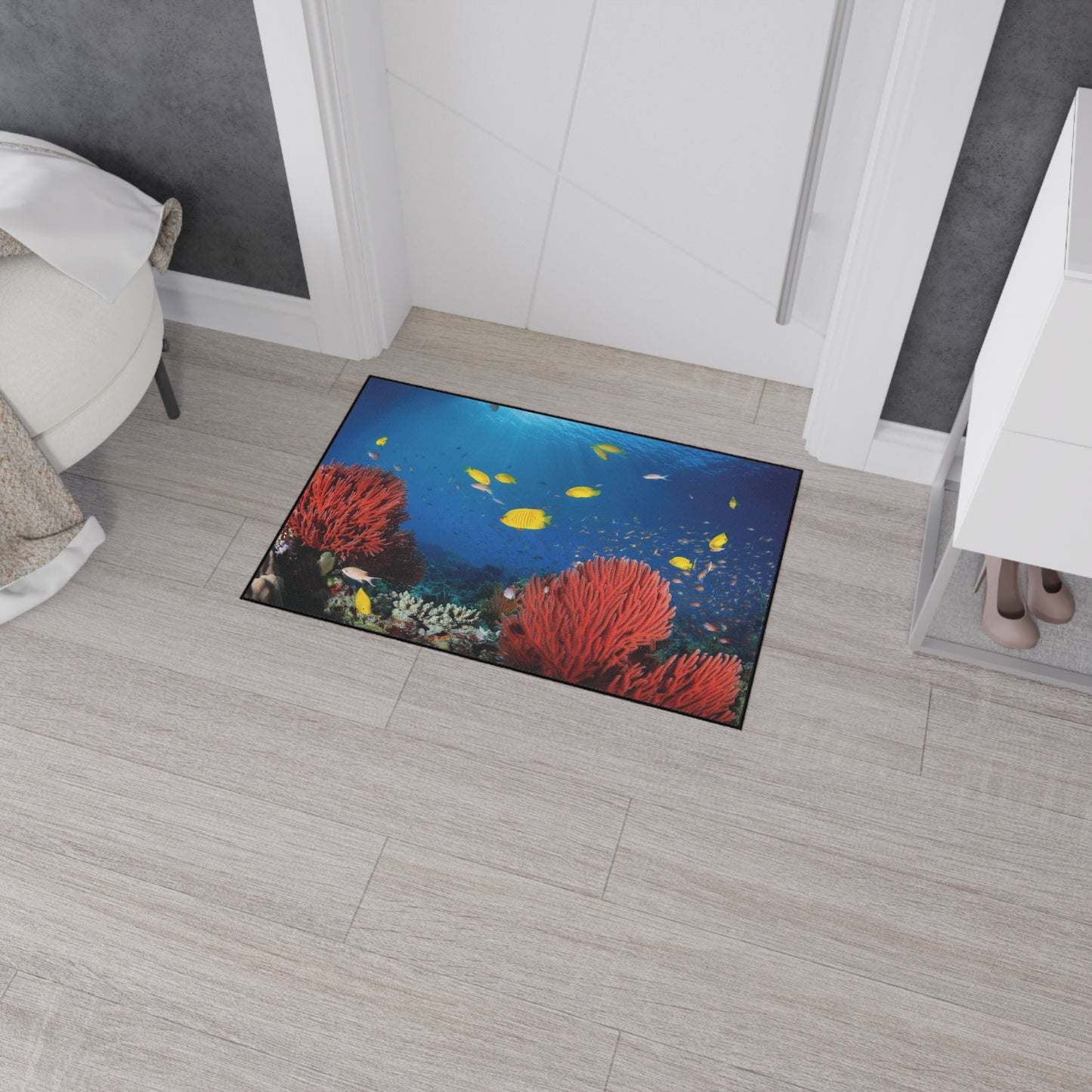 Heavy Duty Floor Mat - Deep Ocean