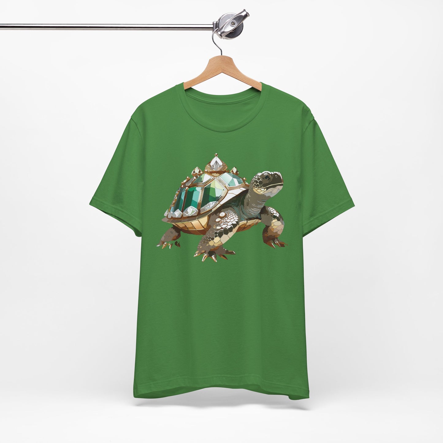Animal Shirt, Shirt with Animal, Tee Shirt with Gold Animal Medal, Shirt with Antique Animal Medallion