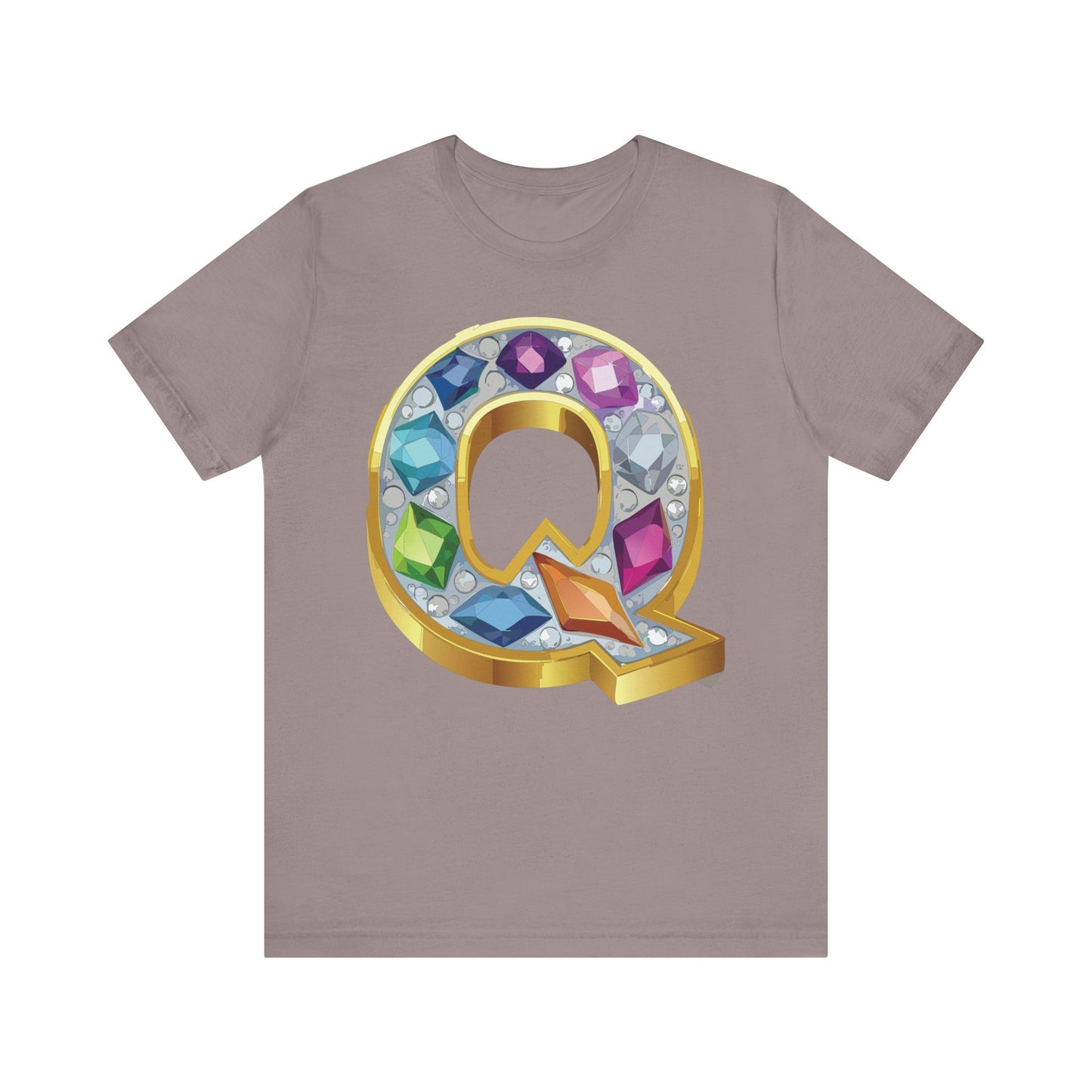 Letter Shirt, Shirt with Letters, Tee Shirt with Gold Letter, Shirt with Antique Letters