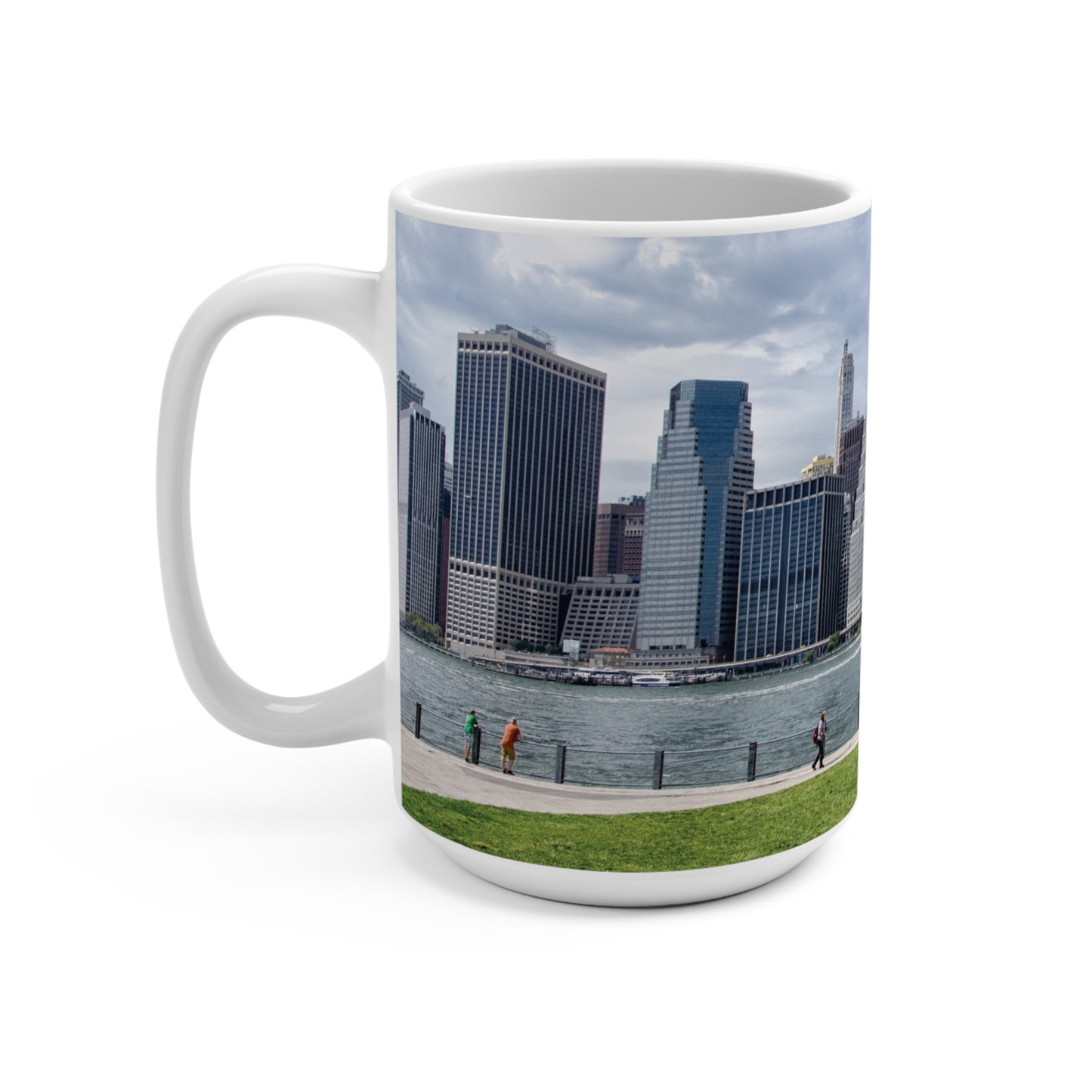 Coffee & Tea Mug with City prints, 15oz