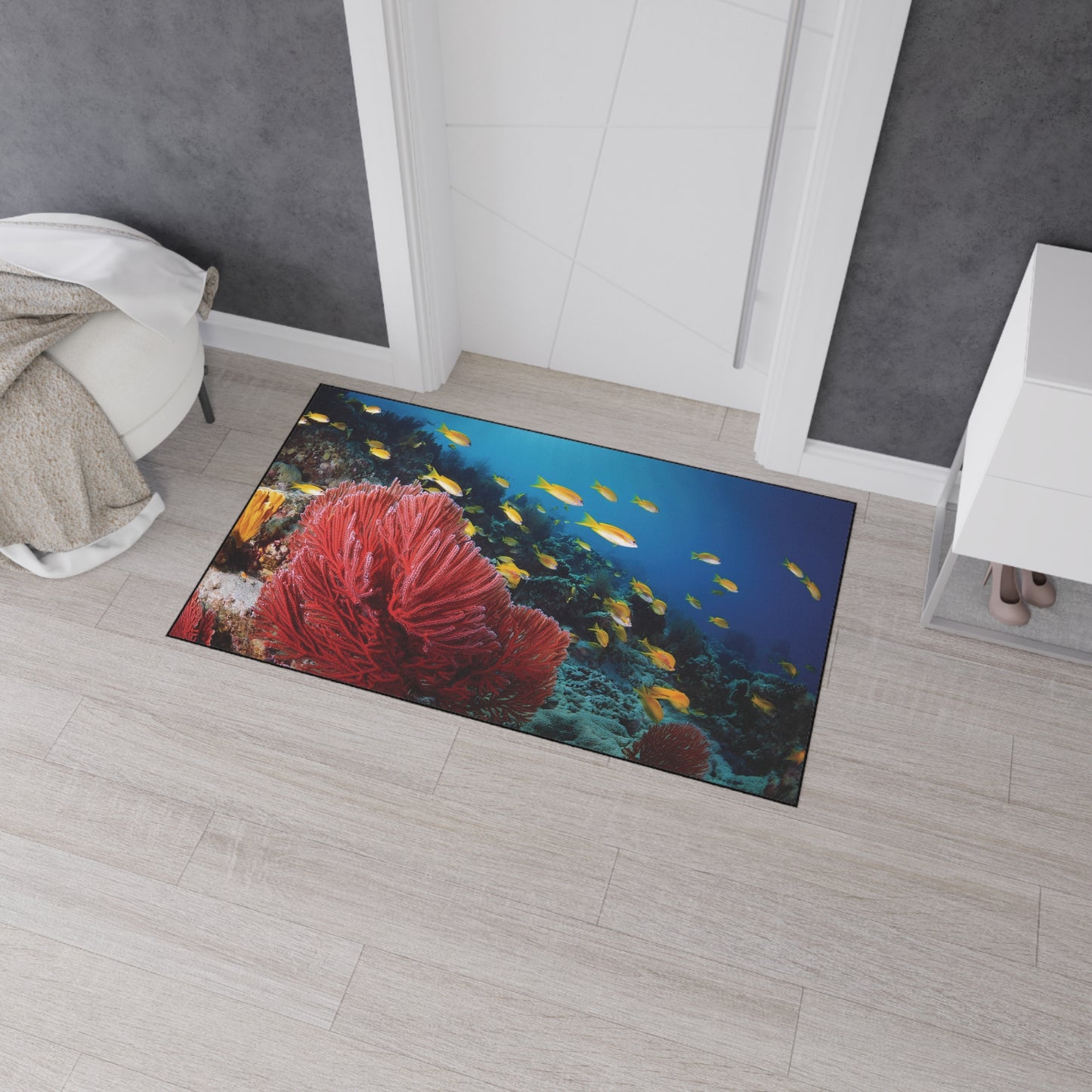 Heavy Duty Floor Mat - Deep Ocean