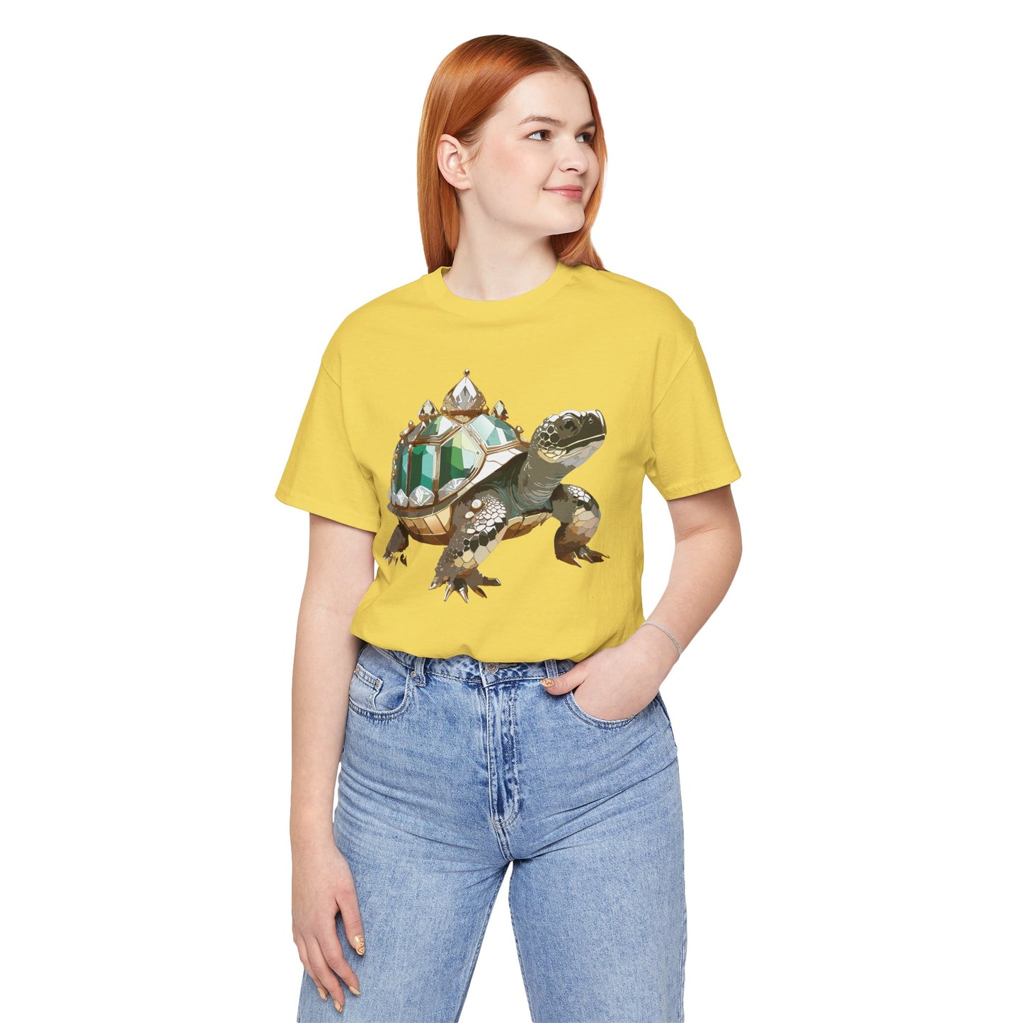 Animal Shirt, Shirt with Animal, Tee Shirt with Gold Animal Medal, Shirt with Antique Animal Medallion