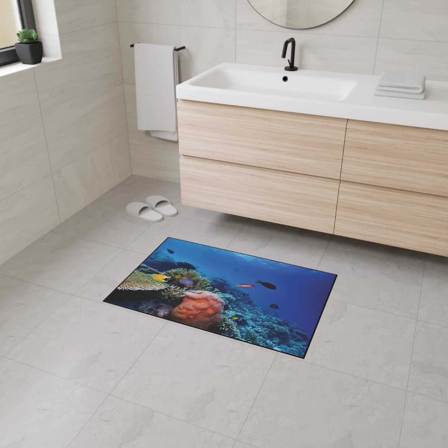 Heavy Duty Floor Mat - Deep Ocean