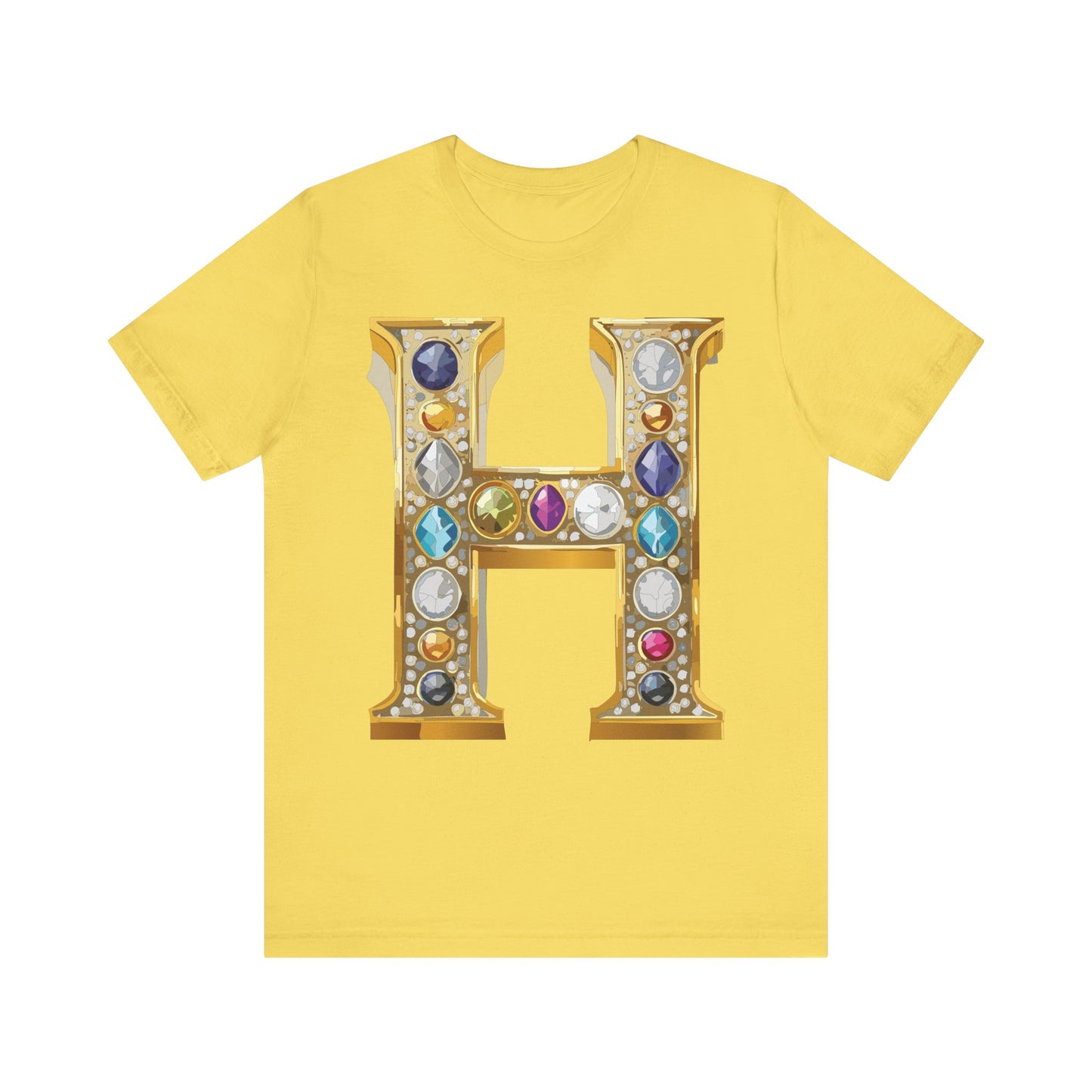 Letter Shirt, Shirt with Letters, Tee Shirt with Gold Letter, Shirt with Antique Letters