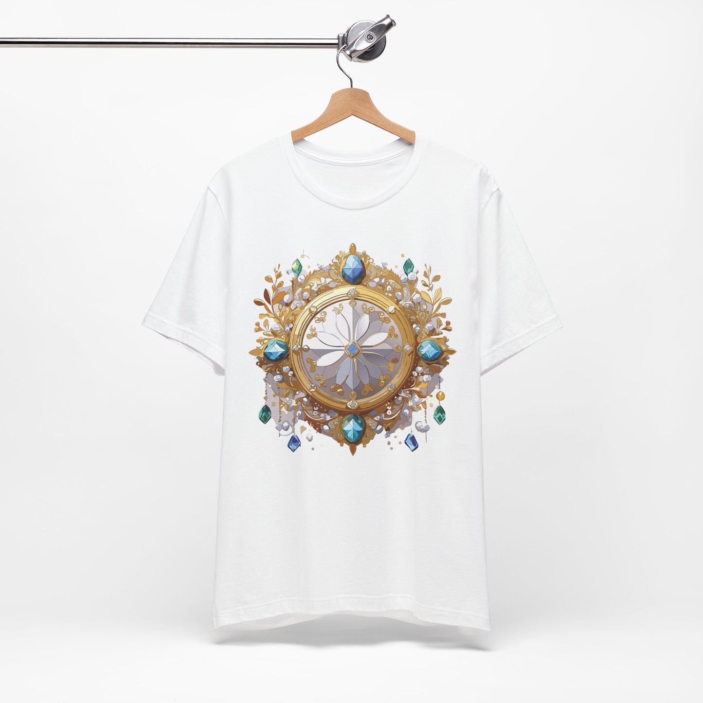 Medallion Shirt, Shirt with Medallion, Tee Shirt with Medal
