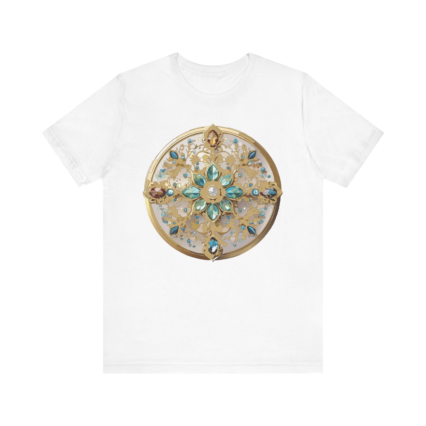 Medallion Shirt, Shirt with Medallion, Tee Shirt with Medal