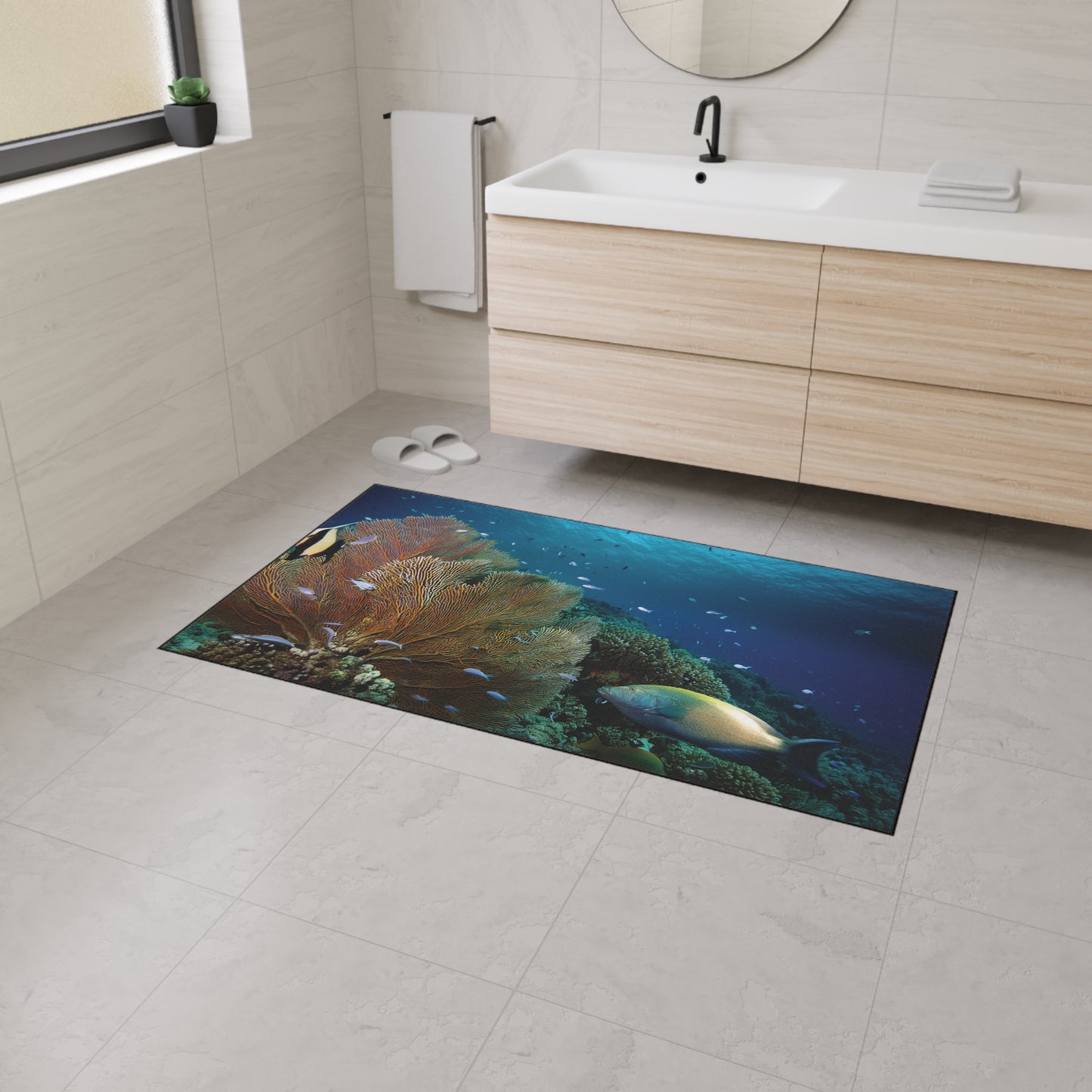 Heavy Duty Floor Mat -Deep Ocean