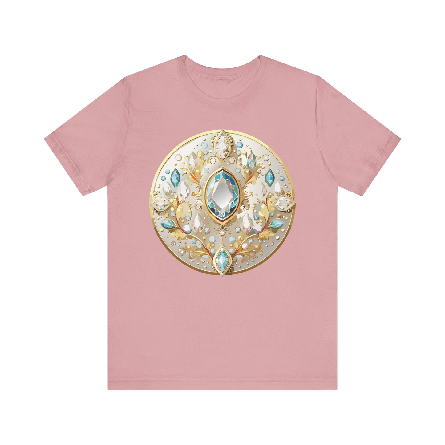 Medallion Shirt, Shirt with Medallion, Tee Shirt with Medal