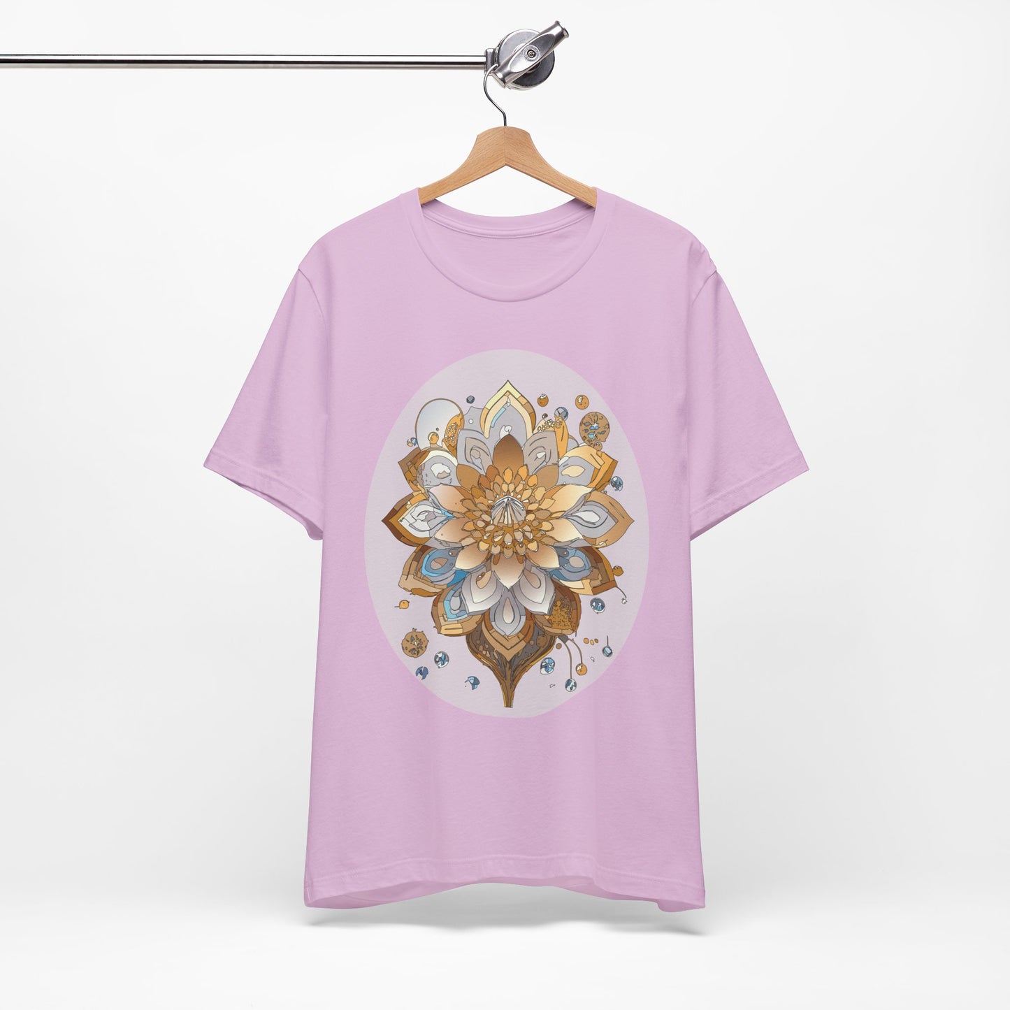 Floral Shirt, Flower Shirt, Tee Shirt with Antique Flower