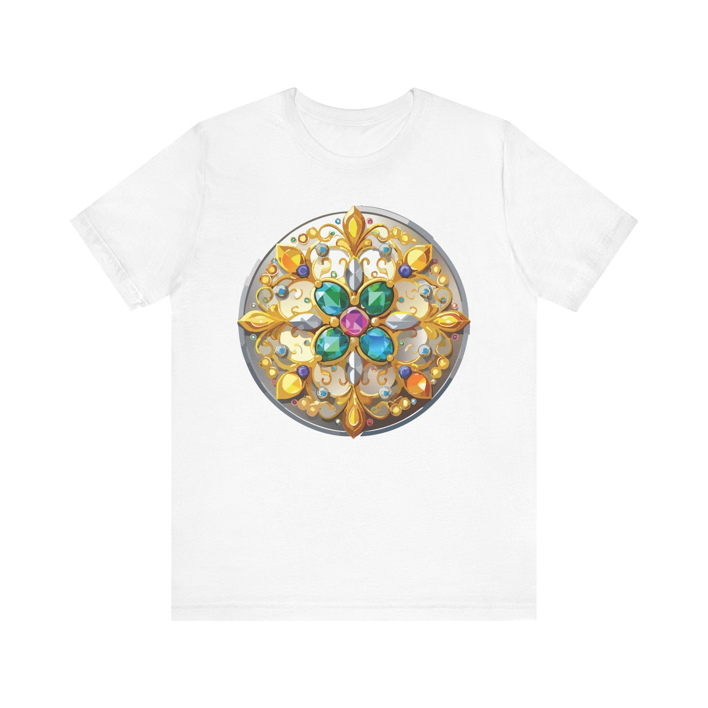 Medallion Shirt, Shirt with Medallion, Tee Shirt with Medal
