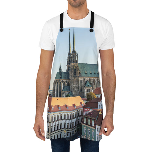 Apron with City print