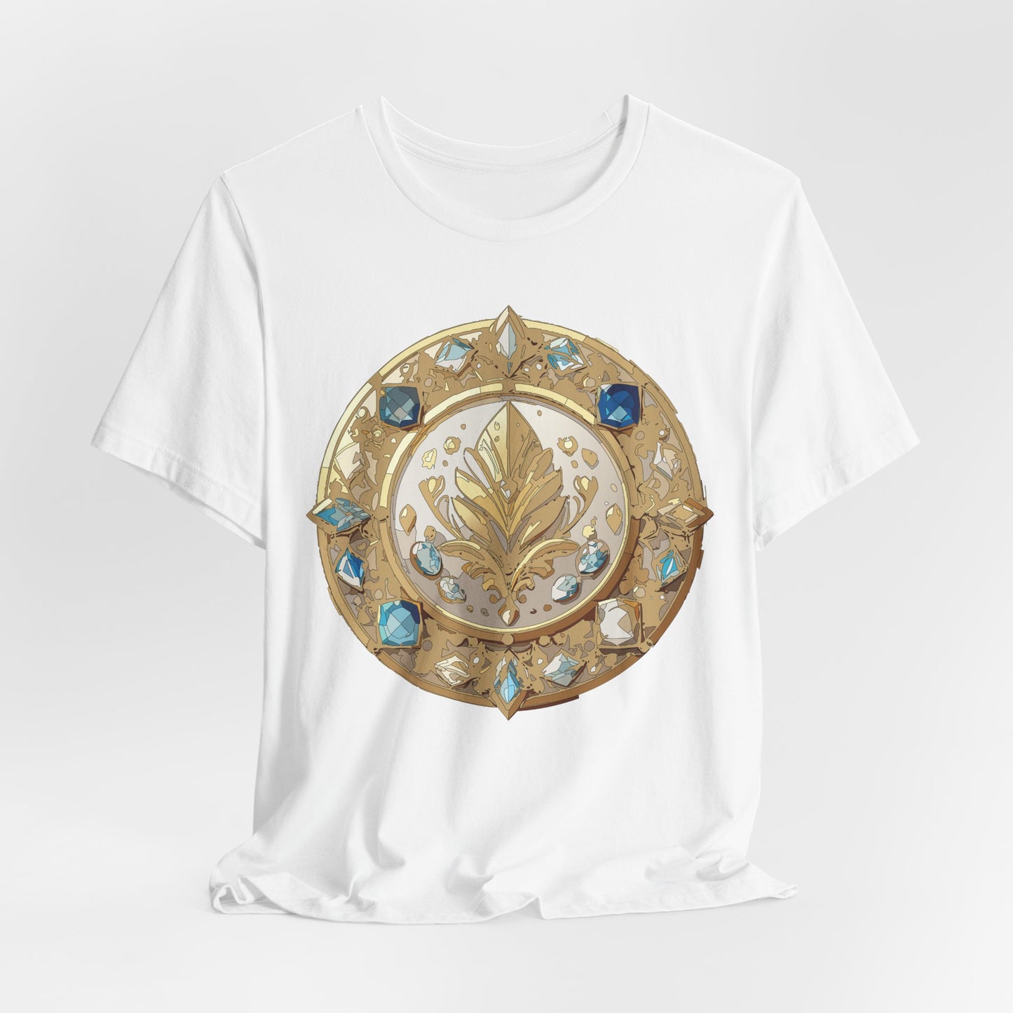 Medallion Shirt, Shirt with Medallion, Tee Shirt with Medal