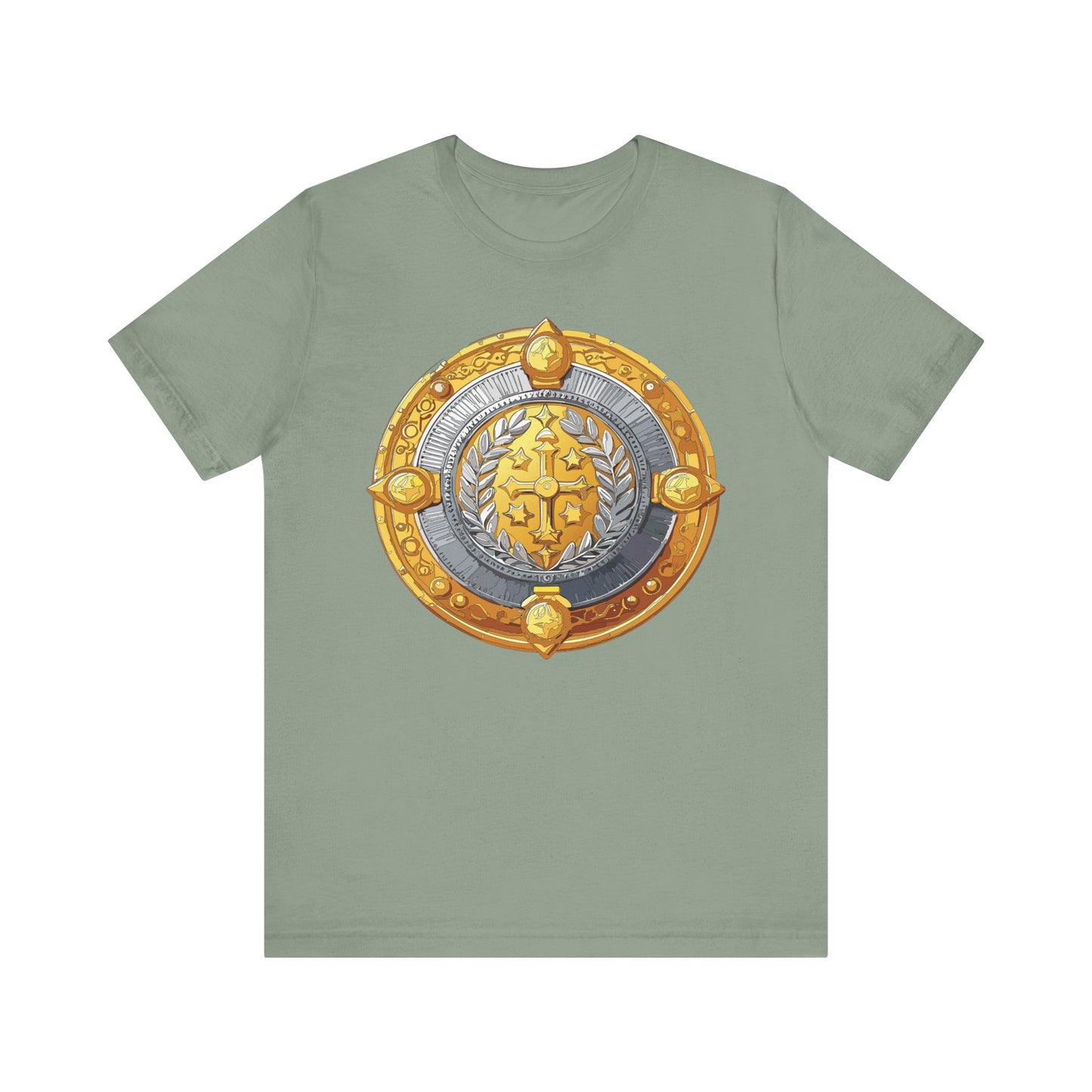 Coin Shirt, Shirt with Coin, Tee Shirt with Gold Coin, Shirt with Antique Coin