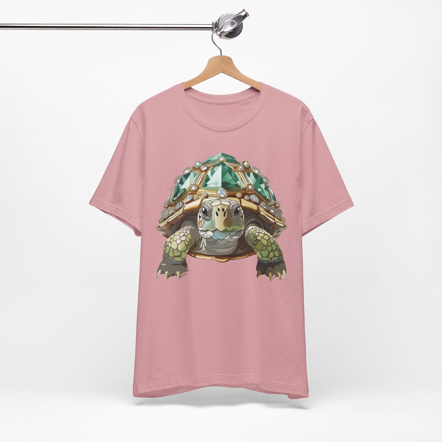 Animal Shirt, Shirt with Animal, Tee Shirt with Gold Animal Medal, Shirt with Antique Animal Medallion