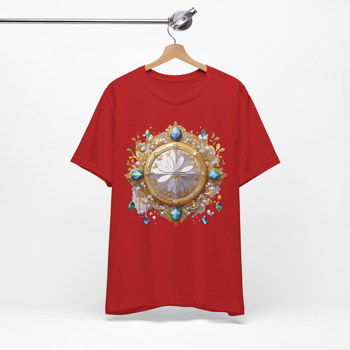 Medallion Shirt, Shirt with Medallion, Tee Shirt with Medal