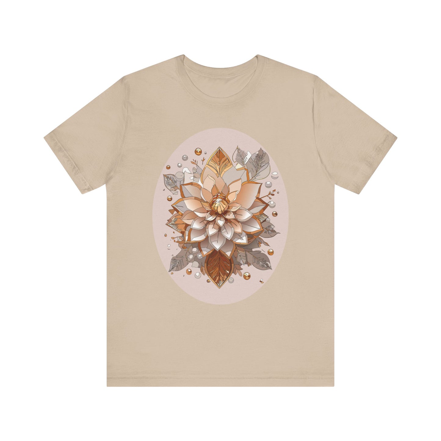 Floral Shirt, Flower Shirt, Tee Shirt with Antique Flower