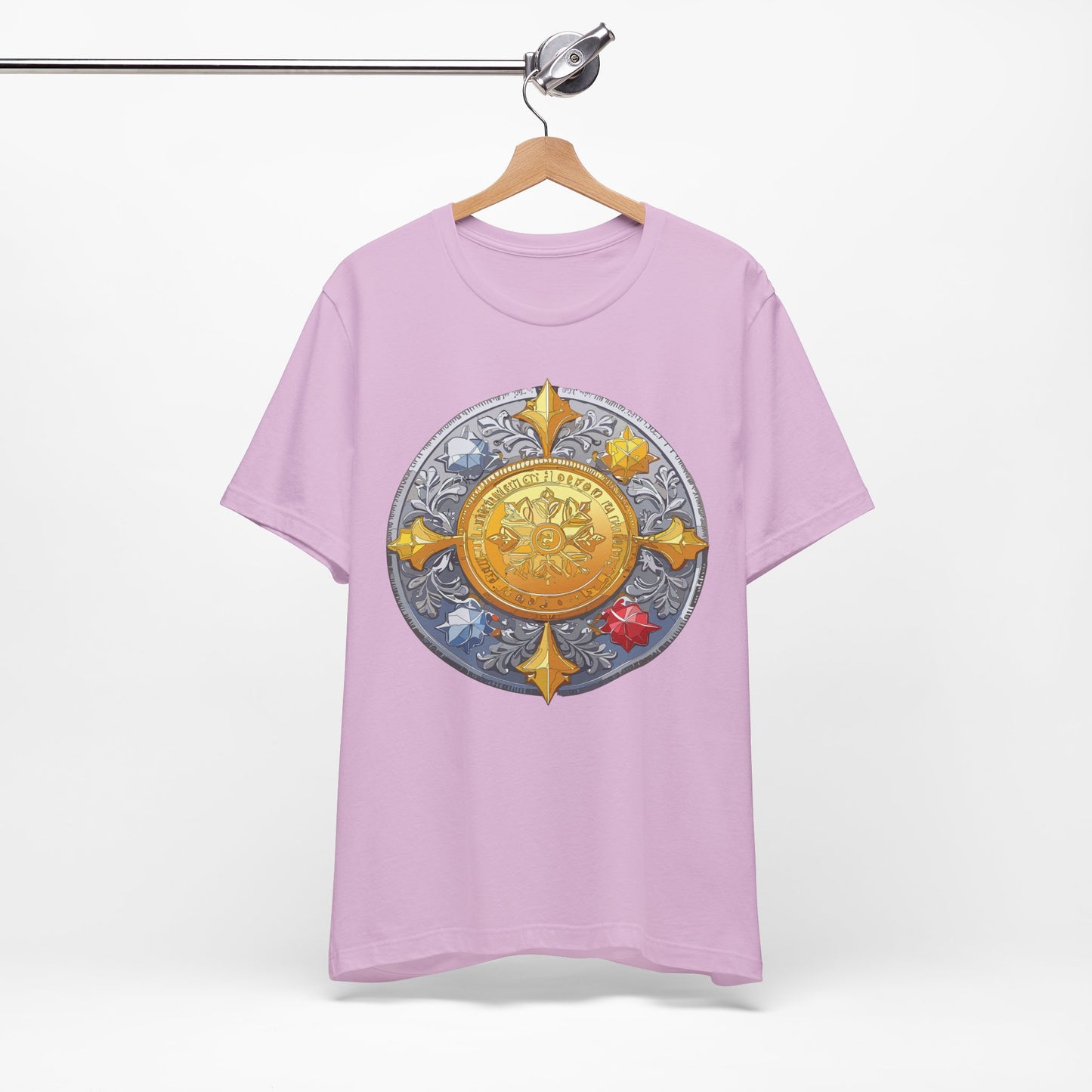 Coin Shirt, Shirt with Coin, Tee Shirt with Gold Coin, Shirt with Antique Coin
