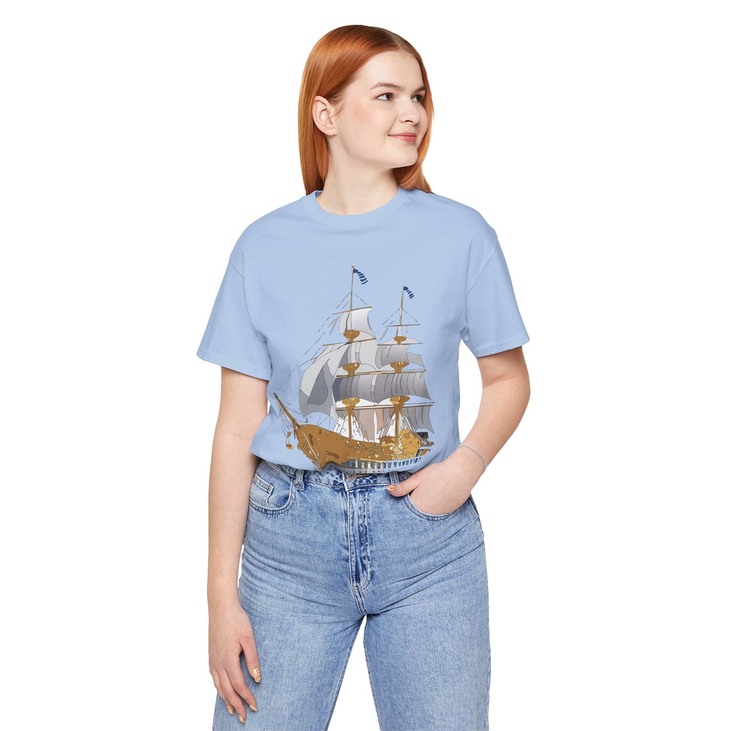 Ship Shirt, Shirt with Ship, Tee shirt with Ship