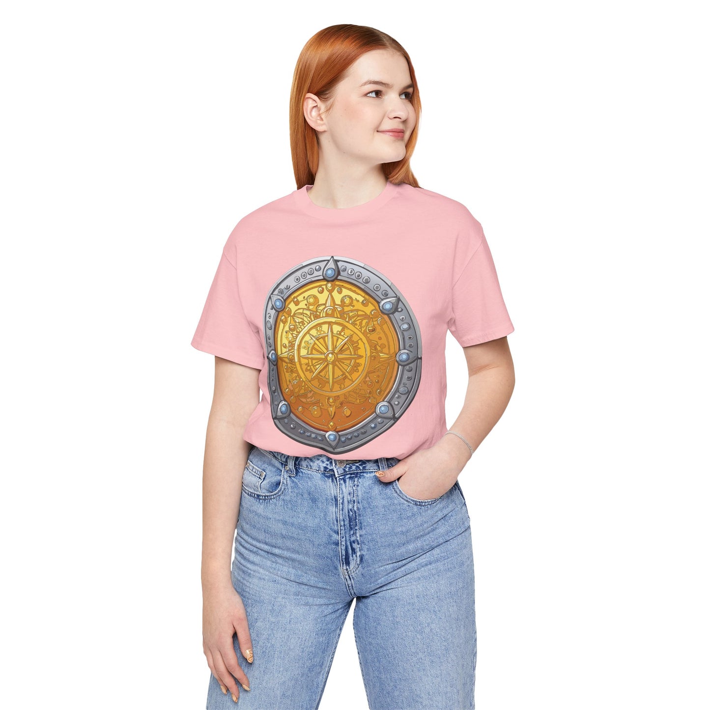 Coin Shirt, Shirt with Coin, Tee Shirt with Gold Coin, Shirt with Antique Coin
